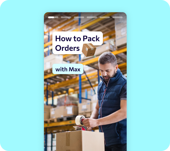 Guide how to pack orders with max